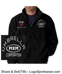 MXM Fleece Full-Zip Jacket Design Zoom